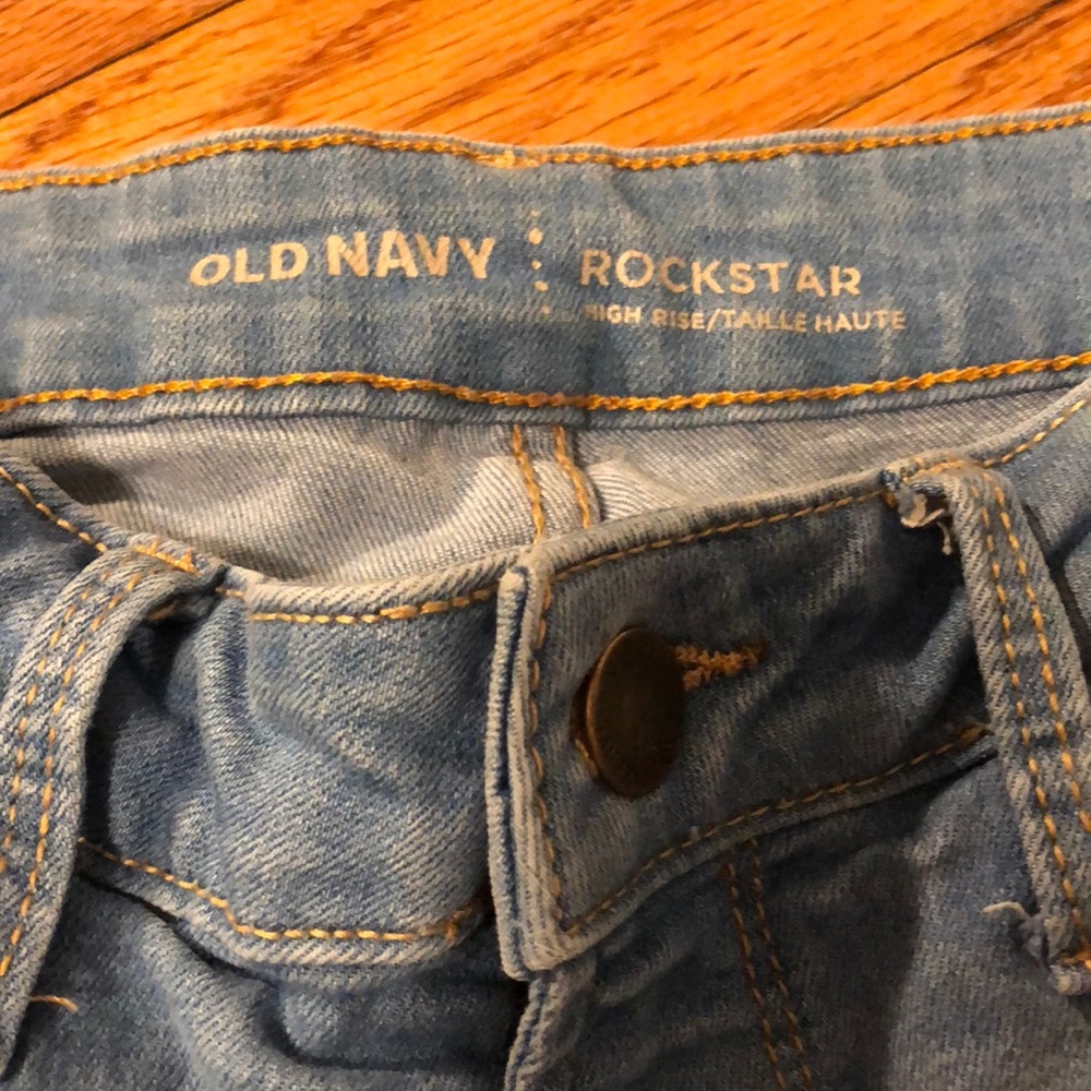 High rise jeans